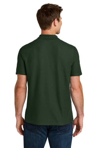 Gildan Softstyle Pique Polo 64800 - Forest Green Back