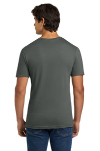 Gildan Softstyle V-Neck T-Shirt - Charcoal Back
