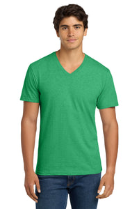 Gildan Softstyle V-Neck T-Shirt - Heather Irish Green