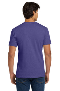Gildan Softstyle V-Neck T-Shirt - Heather Purple Back