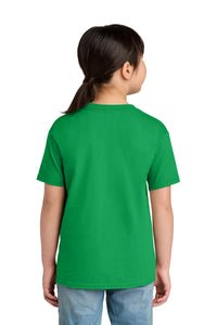 Gildan Youth Softstyle Midweight Tee 65000B - Irish Green Back