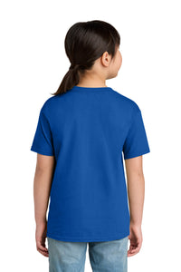 Gildan Youth Softstyle Midweight Tee 65000B - Royal Back
