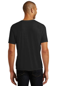 Anvil Tri-Blend V-Neck Tee - Black Back
