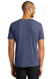 Anvil Tri-Blend V-Neck Tee - Heather Blue Back
