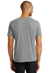 Anvil Tri-Blend V-Neck Tee - Heather Grey Back