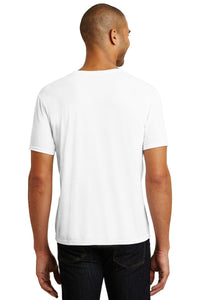 Anvil Tri-Blend V-Neck Tee - White Back
