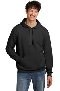 Jerzees Eco Premium Blend Pullover Hooded Sweatshirt 700M - Black Ink Heather