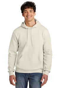 Jerzees Eco Premium Blend Pullover Hooded Sweatshirt 700M - Sweet Cream Heather