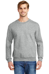 DISCONTINUED Anvil Crewneck Sweatshirt - Heather Grey