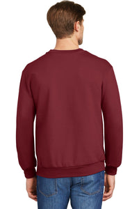DISCONTINUED Anvil Crewneck Sweatshirt - Independence Red Back