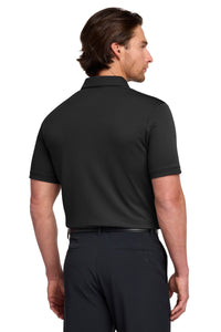 Nike Dri-FIT Solid Icon Pique Modern Fit Polo - Black Back