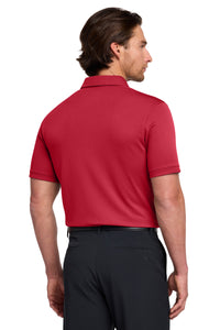 Nike Dri-FIT Solid Icon Pique Modern Fit Polo - Gym Red Back