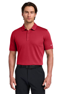 Nike Dri-FIT Solid Icon Pique Modern Fit Polo - Gym Red