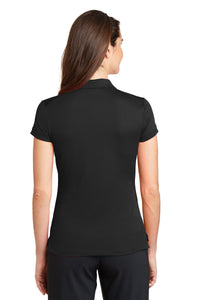 Nike Women's Dri-FIT Solid Icon Pique Modern Fit Polo - Black Back