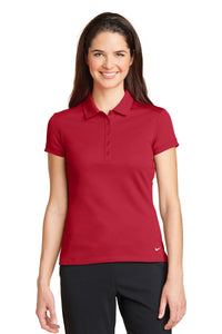 Nike Women's Dri-FIT Solid Icon Pique Modern Fit Polo - Gym Red