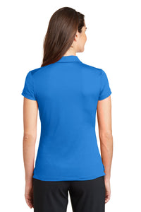 Nike Women's Dri-FIT Solid Icon Pique Modern Fit Polo - Light Photo Blue Back