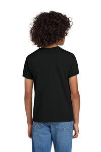 Gildan Youth DryBlend 50 Cotton/50 Poly T-Shirt - Black Back