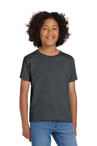 Gildan Youth DryBlend 50 Cotton/50 Poly T-Shirt - Dark Heather