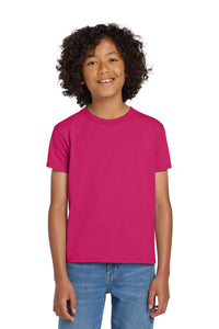 Gildan Youth DryBlend 50 Cotton/50 Poly T-Shirt - Heliconia