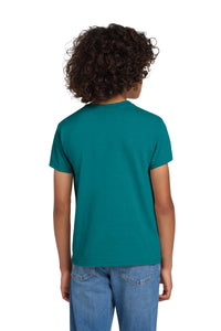 Gildan Youth DryBlend 50 Cotton/50 Poly T-Shirt - Jade Dome Back
