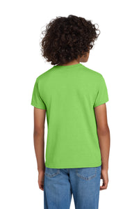 Gildan Youth DryBlend 50 Cotton/50 Poly T-Shirt - Lime Back