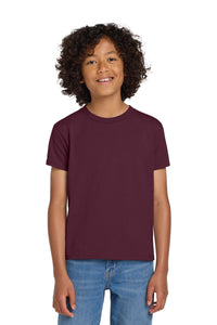 Gildan Youth DryBlend 50 Cotton/50 Poly T-Shirt - Maroon