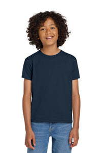 Gildan Youth DryBlend 50 Cotton/50 Poly T-Shirt - Navy