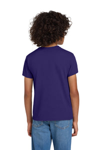 Gildan Youth DryBlend 50 Cotton/50 Poly T-Shirt - Purple Back