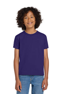 Gildan Youth DryBlend 50 Cotton/50 Poly T-Shirt - Purple