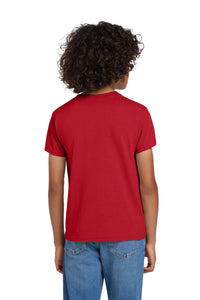 Gildan Youth DryBlend 50 Cotton/50 Poly T-Shirt - Red Back
