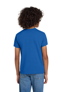 Gildan Youth DryBlend 50 Cotton/50 Poly T-Shirt - Royal Back
