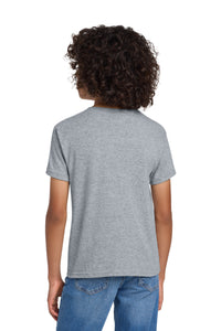 Gildan Youth DryBlend 50 Cotton/50 Poly T-Shirt - Sport Grey Back