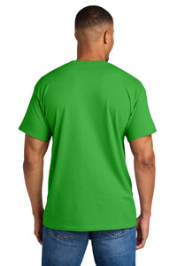 Gildan DryBlend 50 Cotton/50 Poly T-Shirt - Electric Green Back