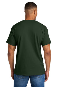 Gildan DryBlend 50 Cotton/50 Poly T-Shirt - Forest Green Back