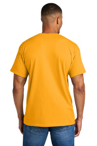 Gildan DryBlend 50 Cotton/50 Poly T-Shirt - Gold Back