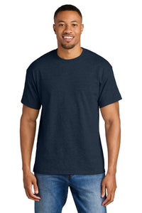 Gildan DryBlend 50 Cotton/50 Poly T-Shirt - Heather Dark Navy
