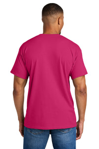 Gildan DryBlend 50 Cotton/50 Poly T-Shirt - Heliconia Back
