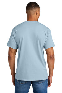 Gildan DryBlend 50 Cotton/50 Poly T-Shirt - Light Blue Back