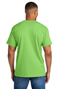 Gildan DryBlend 50 Cotton/50 Poly T-Shirt - Lime Back