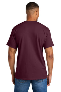 Gildan DryBlend 50 Cotton/50 Poly T-Shirt - Maroon Back