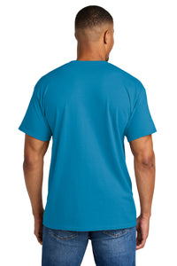 Gildan DryBlend 50 Cotton/50 Poly T-Shirt - Sapphire Back