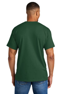 Gildan DryBlend 50 Cotton/50 Poly T-Shirt - Dark Green Back
