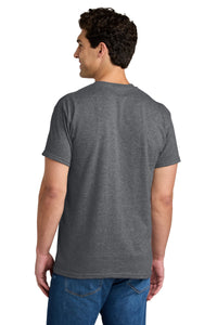 Gildan - DryBlend 50 Cotton/50 Poly Pocket T-Shirt - Graphite Heather Back