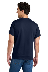Gildan - DryBlend 50 Cotton/50 Poly Pocket T-Shirt - Navy Back