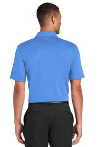 Nike Dri-FIT Classic Fit Players Polo with Flat Knit Collar - Pacific Blue Back