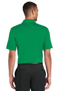 Nike Dri-FIT Classic Fit Players Polo with Flat Knit Collar - Pine Green Back
