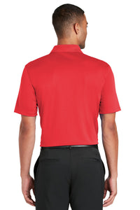 Nike Dri-FIT Classic Fit Players Polo with Flat Knit Collar - University Red Back