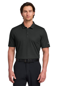 Nike Dri-FIT Embossed Tri-Blade Polo - Black