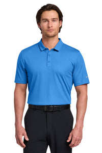 Nike Dri-FIT Embossed Tri-Blade Polo - Brisk Blue