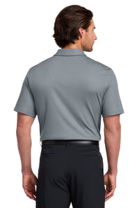 Nike Dri-FIT Embossed Tri-Blade Polo - Cool Grey Back
